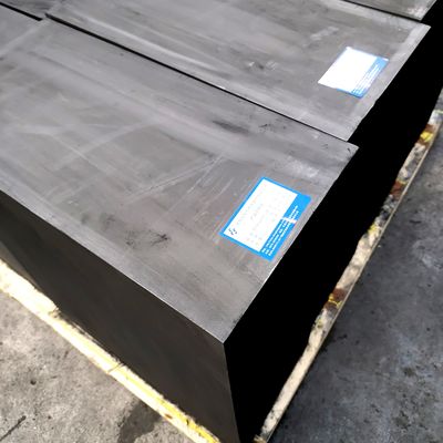 Bloque de grafito de sinterización artificial de alta densidad 1.81 g/cm3 105 MPa Resistencia a la compresión