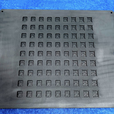 Bloque de grafito de carbono de alta densidad 125 MPa para el crecimiento del silicio en semiconductores