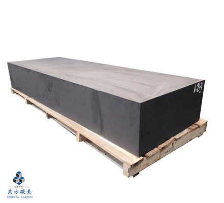 Bloque de grafito de silicio gris oscuro 12 μm Tamaño de grano en la industria solar fotovoltaica