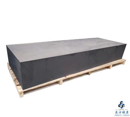 Bloque de grafito de silicio gris oscuro 12 μm Tamaño de grano en la industria solar fotovoltaica