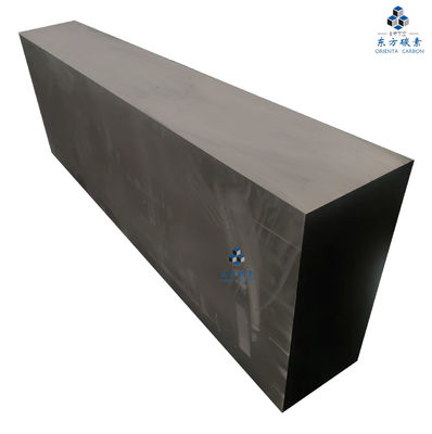 Bloque de grafito de silicio gris oscuro 12 μm Tamaño de grano en la industria solar fotovoltaica