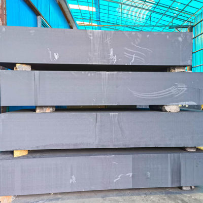 Bloque de grafito de silicio gris oscuro 12 μm Tamaño de grano en la industria solar fotovoltaica
