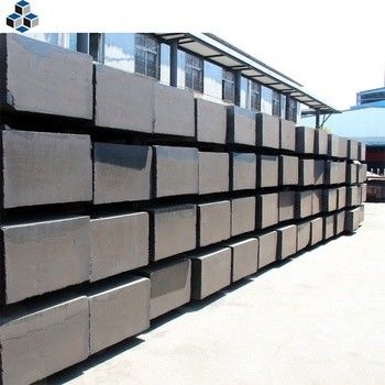 Bloque de grafito de silicio gris oscuro 12 μm Tamaño de grano en la industria solar fotovoltaica