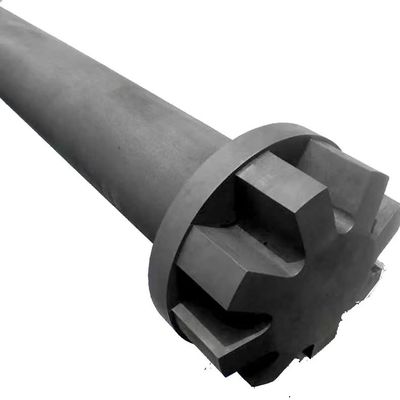 Bloque de soldadura de grafito negro de 30 Mpa para rotores de desgasificación de alumina