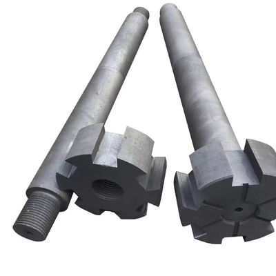 Bloque de soldadura de grafito negro de 30 Mpa para rotores de desgasificación de alumina