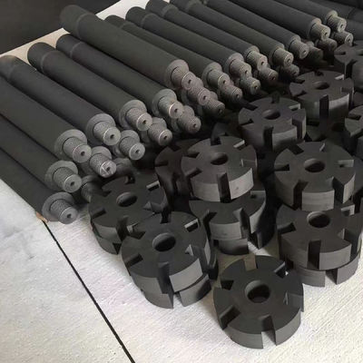 1.61 G/Cm3 Bloque de grafito de vibración lisa para piezas de horno o elementos de calefacción
