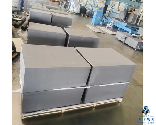 Bloques de grafito de alta densidad isostáticos 85 W/Mk - 125 W/Mk Conductividad térmica