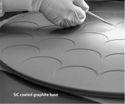1.85 G/Cm3 Bloque de grafito semiconductor isostático 70 HSD con baja expansión térmica