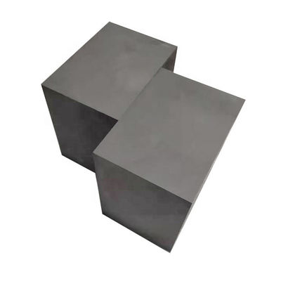 Grafito semiconductor gris oscuro de 5 μm tamaño de grano bloque de grafito isostático ultra fino