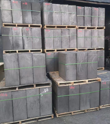 Bloque de grafito gris oscuro isotrópico EMD 1.78 G/Cm3 con fácil procesamiento de corte