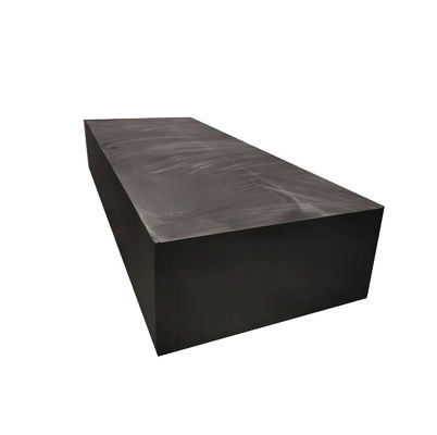 Grafito gris oscuro EDM con baja pérdida Bloque isostático de grafito 1.78 g/cc Densidad