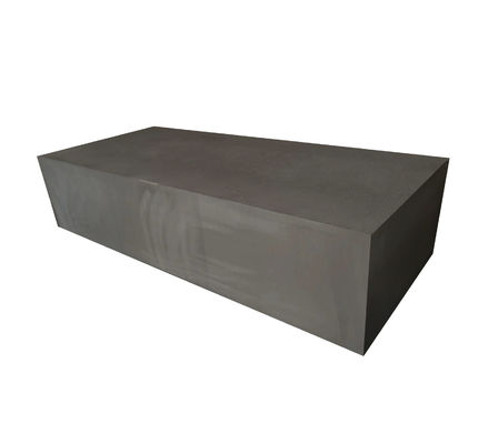 Grafito gris oscuro EDM con baja pérdida Bloque isostático de grafito 1.78 g/cc Densidad