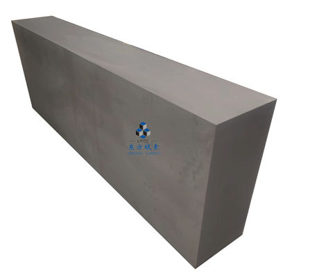 Bloque de grafito de carbono de gran tamaño 110 Mpa Resistencia a altas temperaturas