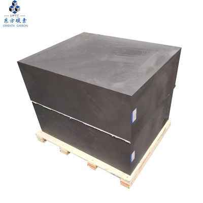 Lubricante de grafito de alta pureza / bloque de deslizamiento de grano fino Bloque de grafito de carbono Bloque de electrodo de grafito