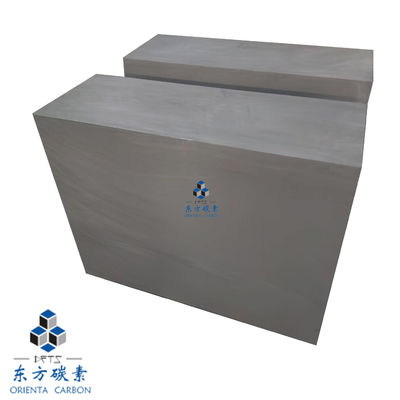 Lubricante de grafito de alta pureza / bloque de deslizamiento de grano fino Bloque de grafito de carbono Bloque de electrodo de grafito