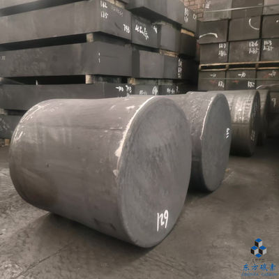 Bloque de grafito de carbono de gran tamaño de buena calidad resistente a altas temperaturas para fundición