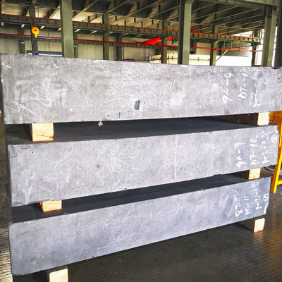 Fundir y moldear plata con bloque de grafito isostático de alta densidad
