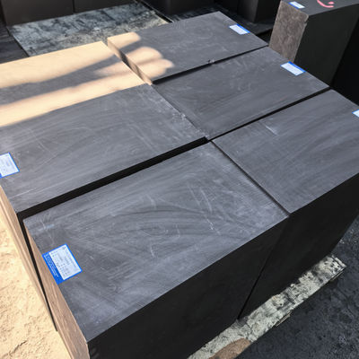 1.80 g/cc Densidad de las barras de grafito Bloque isostático de grafito para crisol y cajas
