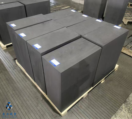 Bloque de grafito isostático para la fundición