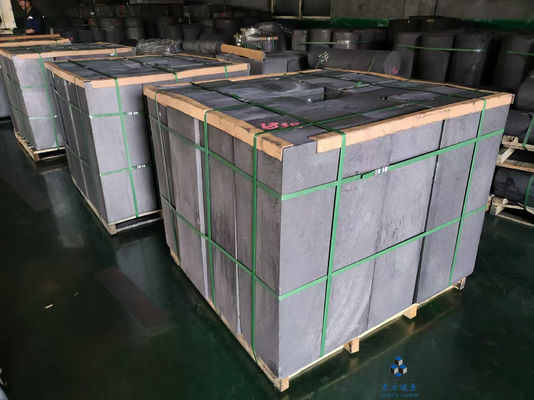 Bloque de grafito de alta pureza y bajo contenido de cenizas para la industria de semiconductores