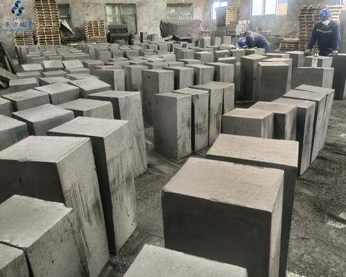 Bloques de grafito con excelente conductividad térmica para moldes de soldadura exotérmica