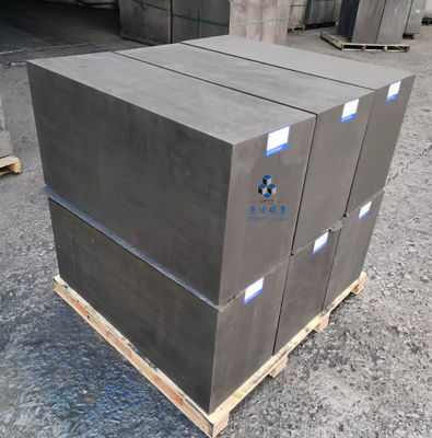 Los bloques de grafito para el grafito Sagger es una caja de material sinterizado.