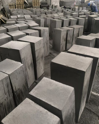 Los bloques de grafito para el grafito Sagger es una caja de material sinterizado.