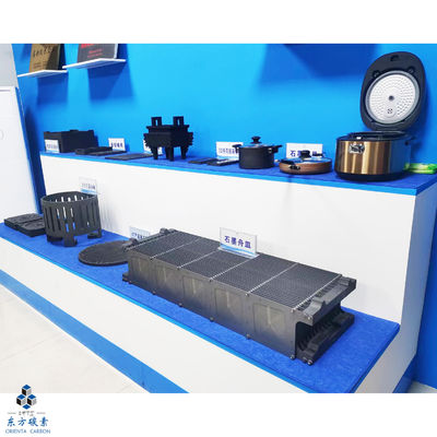 Bloques de grafito de piezas aislantes de grafito y base para fusión al vacío